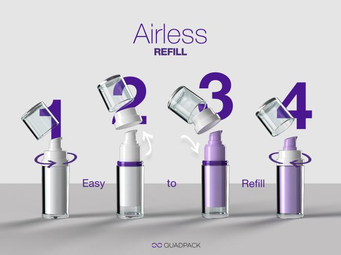 Safe and sustainable…meet Regula Airless Refill!